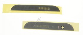 Htc Housing Part - 74h02635-01m Top- Und Bottom Front Cover Black Fur Htc One M8
