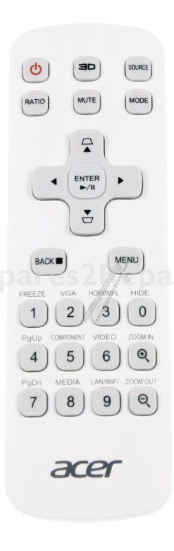 Acer Remote Control - Mc jmv11 008 Remote Control 25k White Wo-laser