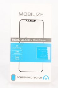 Mobilize Display Protective Film - 54615 Mobilize Glass Screen Protector - Black Frame - Samsung Galaxy M11