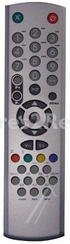 Vestel Ir remote Control - R-c 43157 23656601 R-c 43157 Hyundai (gray-s)(black-p)