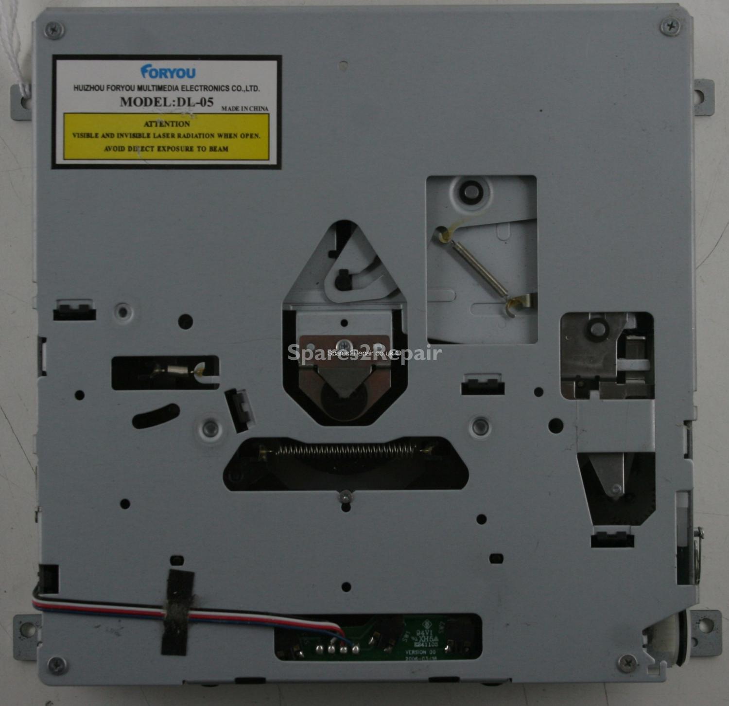 Alba ALCD15DVD1 - DVD Mech - DL-05FS-L - 256090205