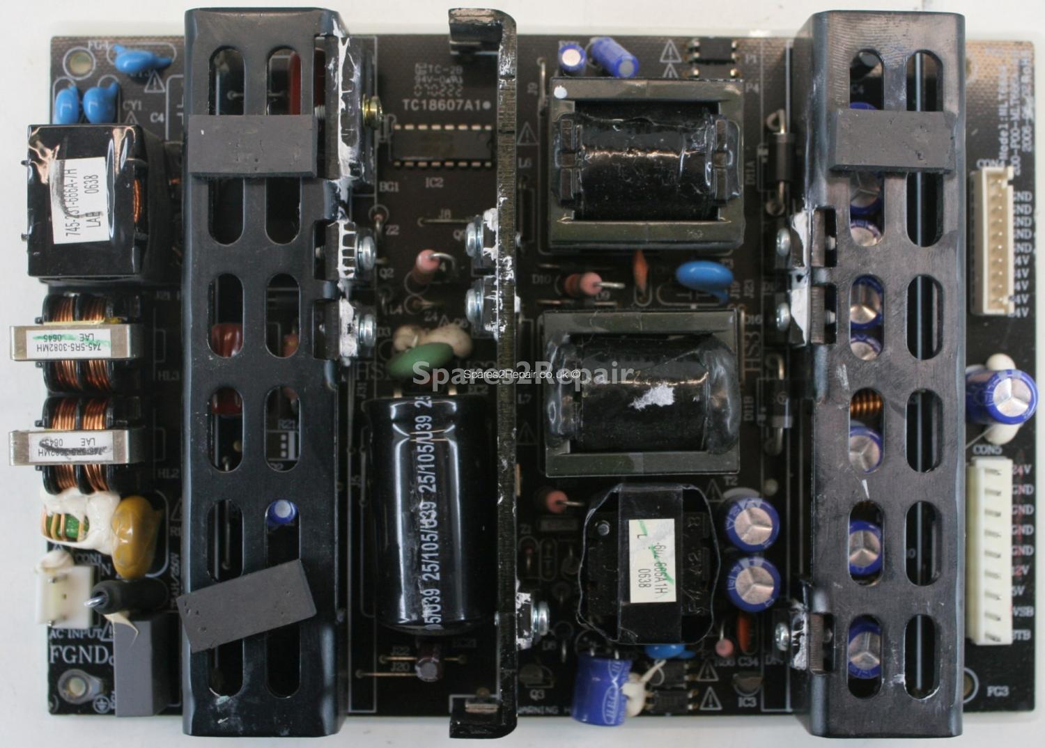 Bush LCD32TV016HD - PSU - MLT666A - 200-P00-MLT666A-AH