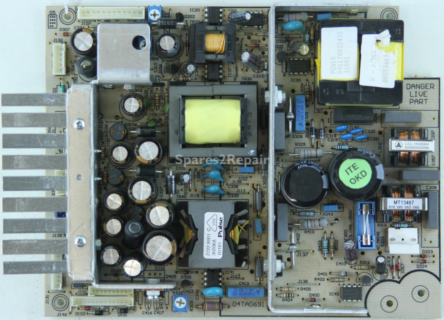 Bush LCD27TV006HD - PSU - 04TA069I - 306-387R3