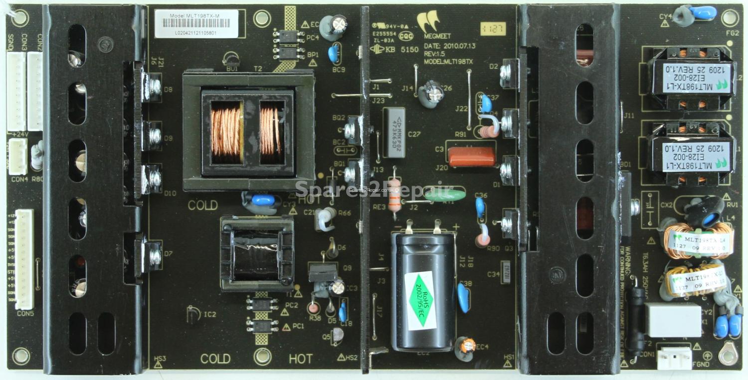 Cello C5566DVB - PSU - MLT198TX - REV:1.5 - MLT198TX-M