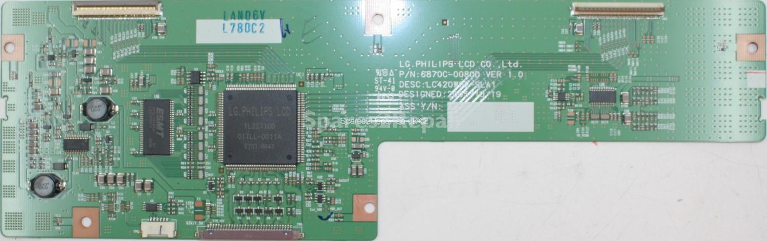 Daewoo DLP-42C1 - LVDS - 6870C-0080D VER 1.0 - A-1-2 - LC420W02-SLA1