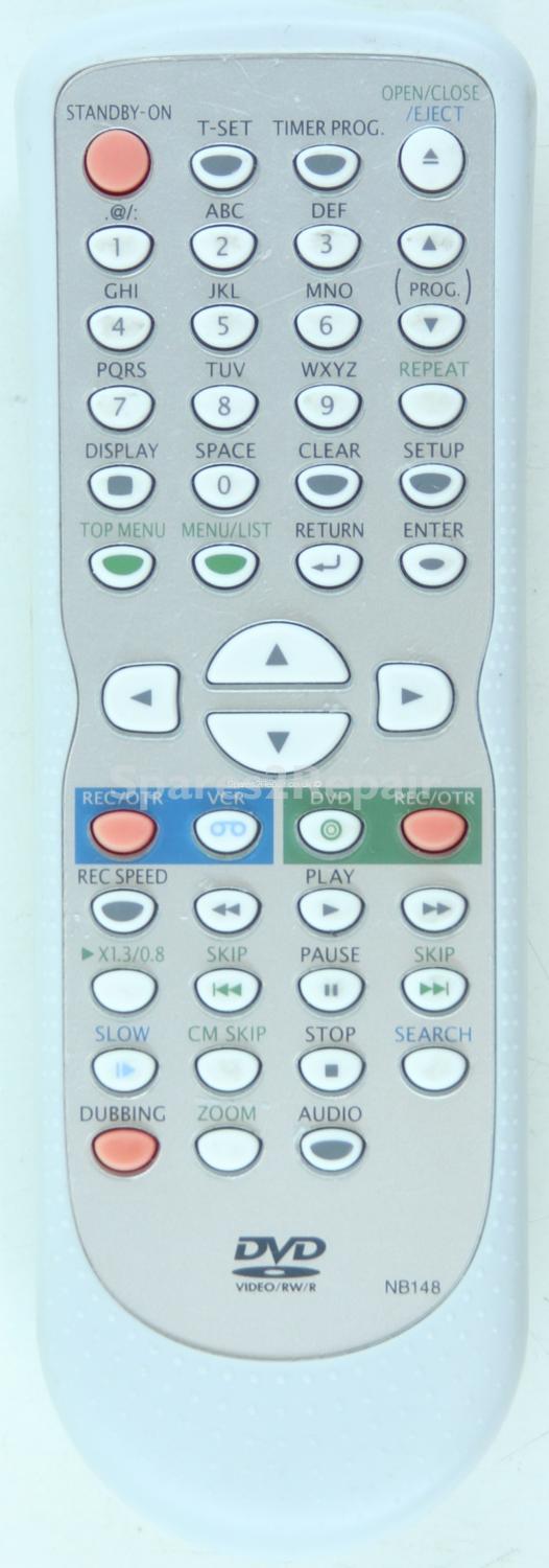 Funai NB148 DVD Remote Control (Original)