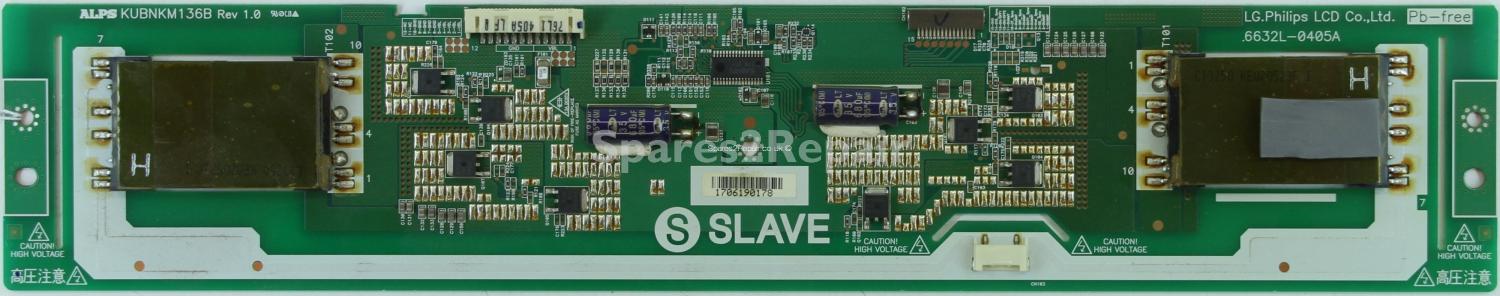 JVC LT-47DV8BJ - Inverter - KUBNKM136B - Rev 1.0 - 6632L-0405A - SLAVE