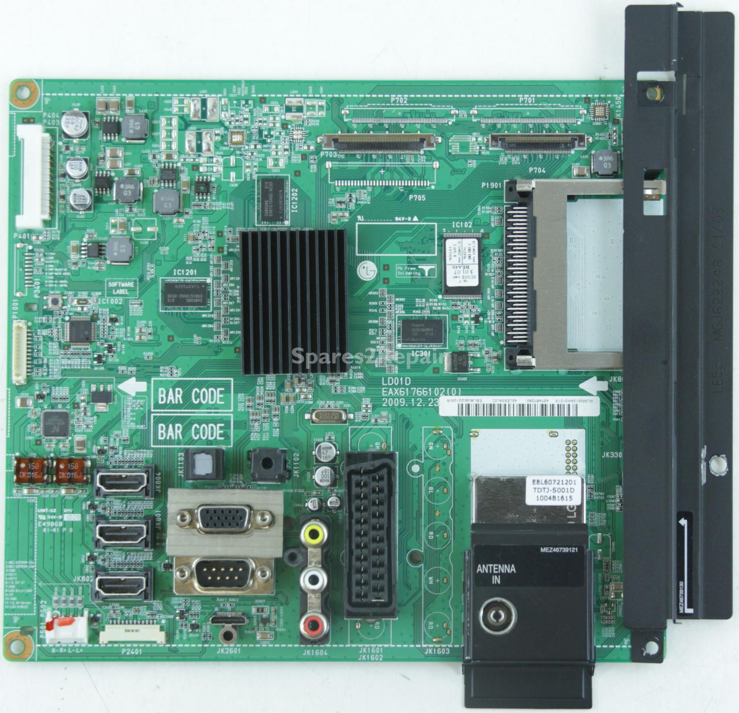 LG 42LE5300 - Main AV - EBU60902212 - EAX61766102(0) - LD01D