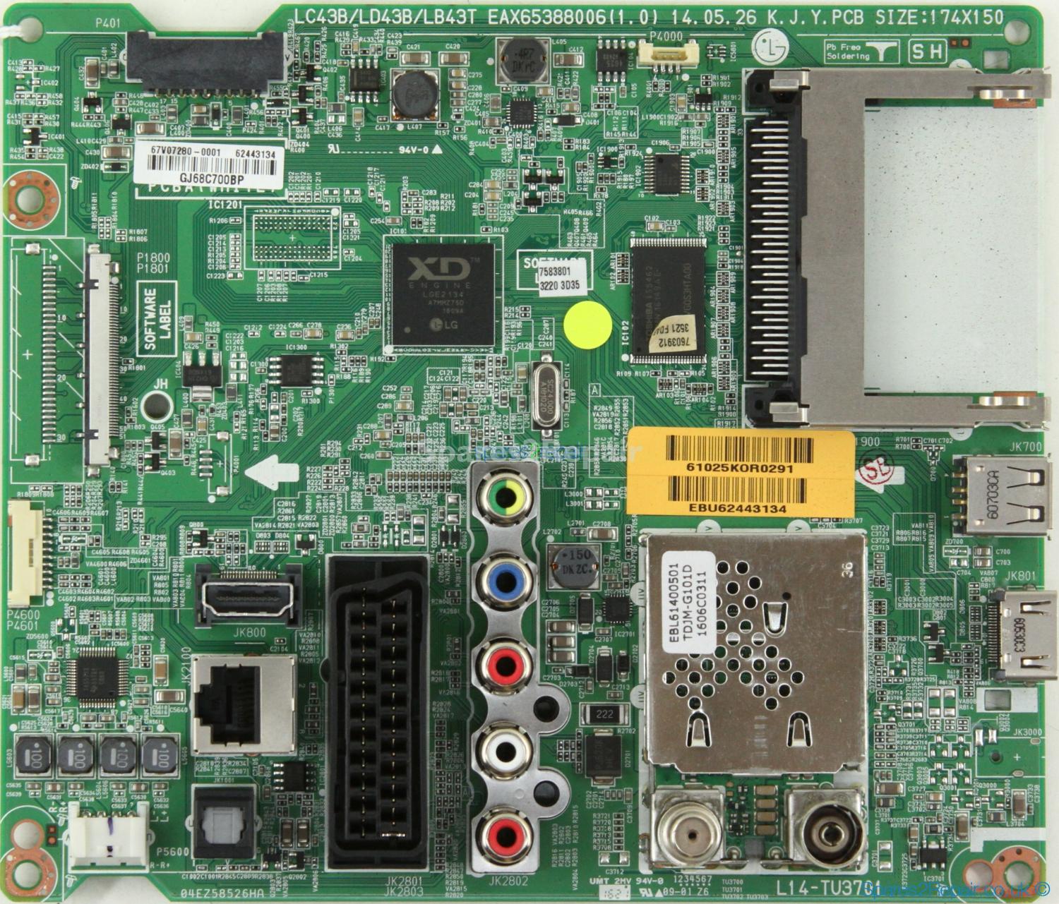 LG 42LB550V - Main AV - EBU62443134 - EAX65388006 (1.0)