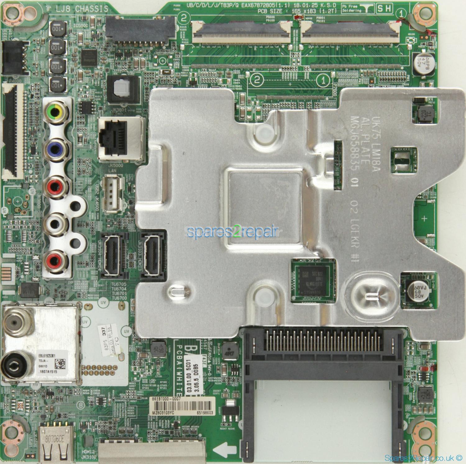 LG 49UK7550PLA - Main AV - Main AV - EBT65198603 - EAX67872805(1.1)