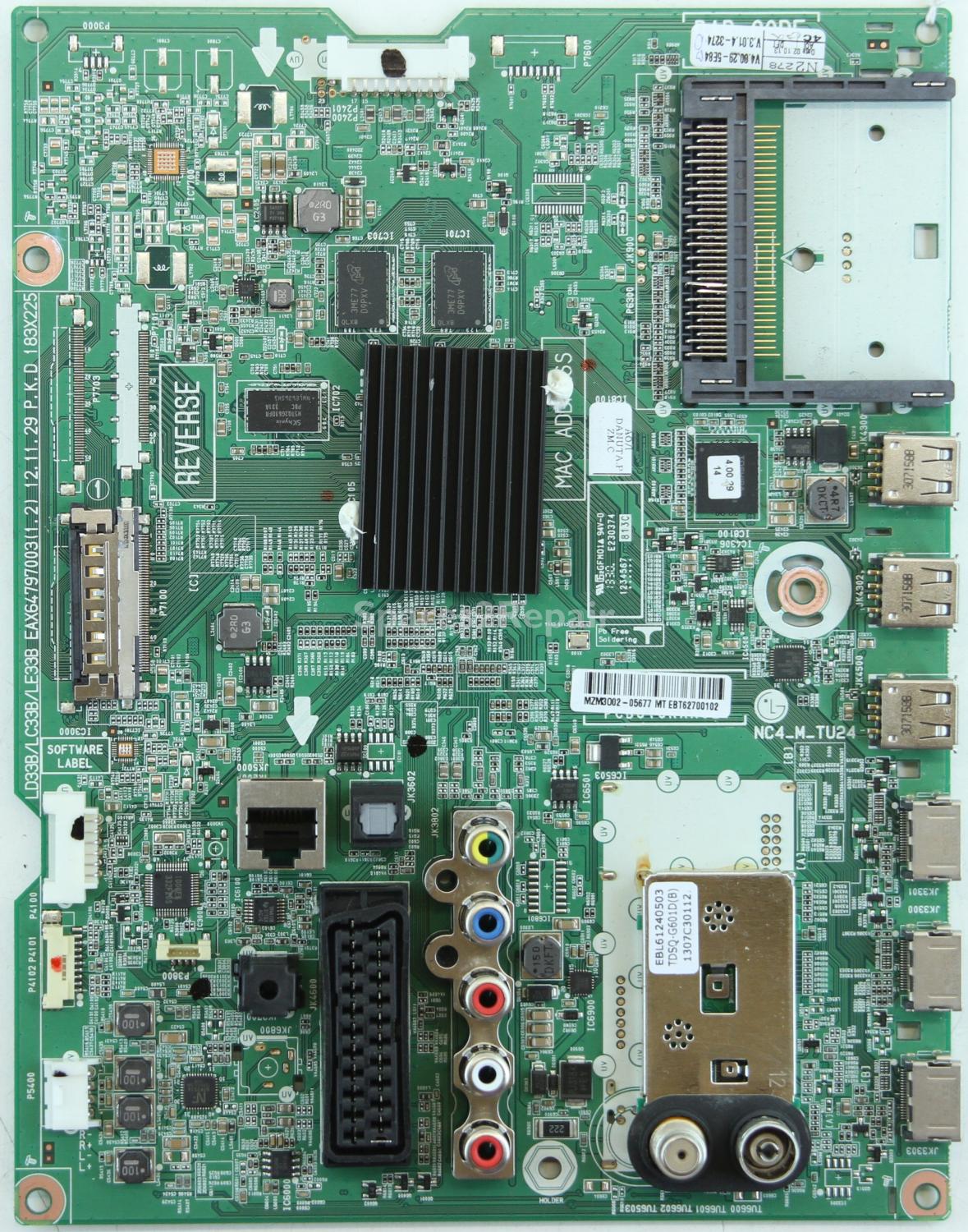LG 42LN575V - Main AV - EAX64797003(1.2) - EBT62700102 - LD33B/LC33B/LE33B