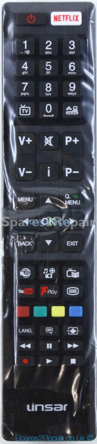 Linsar 30094759 RC4848F Remote Control (Genuine)