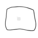 Compatible for Smeg 60cm Multi-Model Fitting Oven Door Gasket Seal