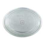Universal Microwave Turntable Glass Plate with Flat Profile (245mm)