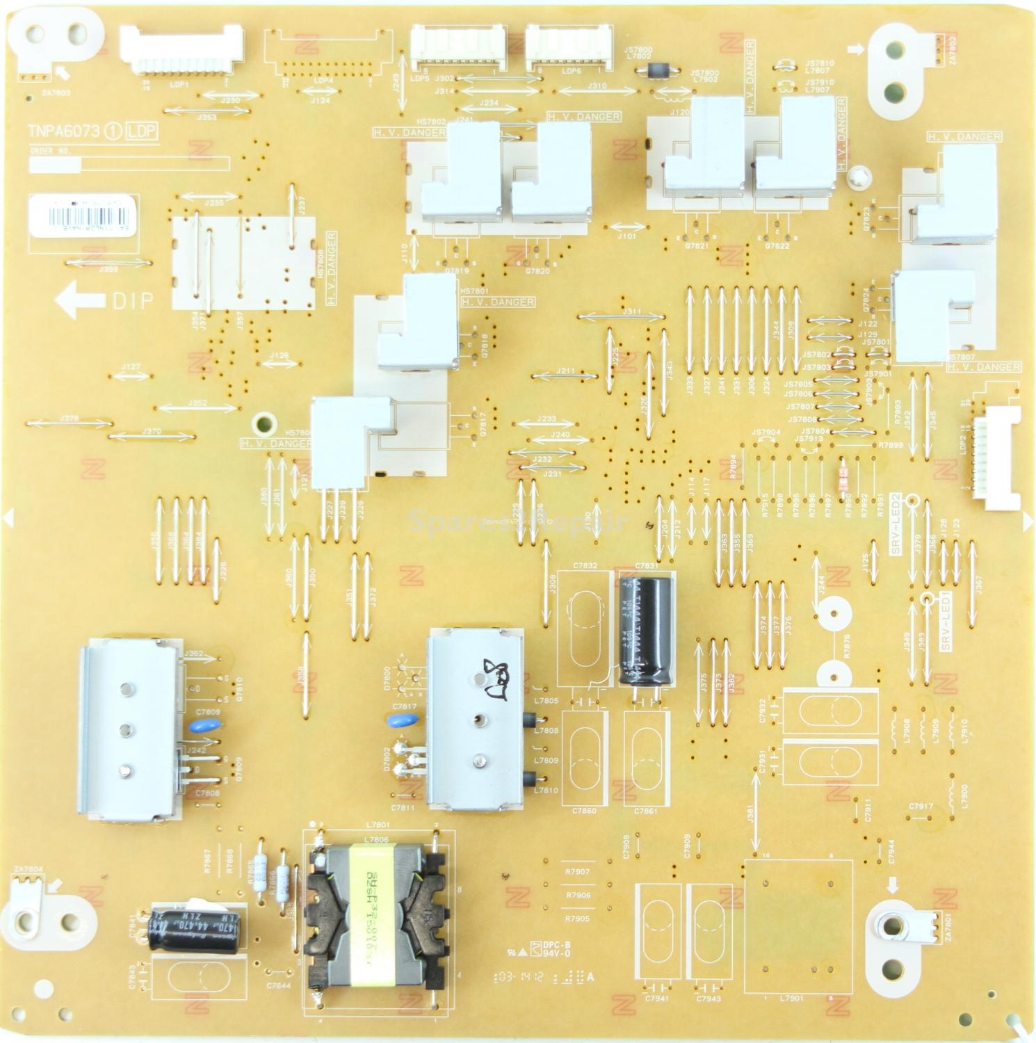 Panasonic TX-55CS520B - LED Driver Board -TXNLDP1NAVE EA - TNPA6073 1 LDP