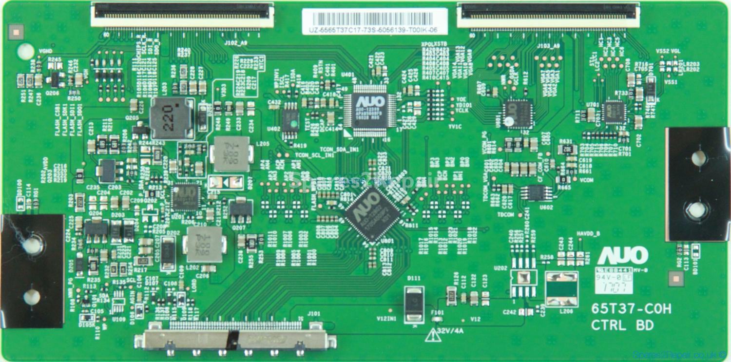 Philips 65BDL3000Q - T-Con - 55.65T37.C17 - 65T37-C0H