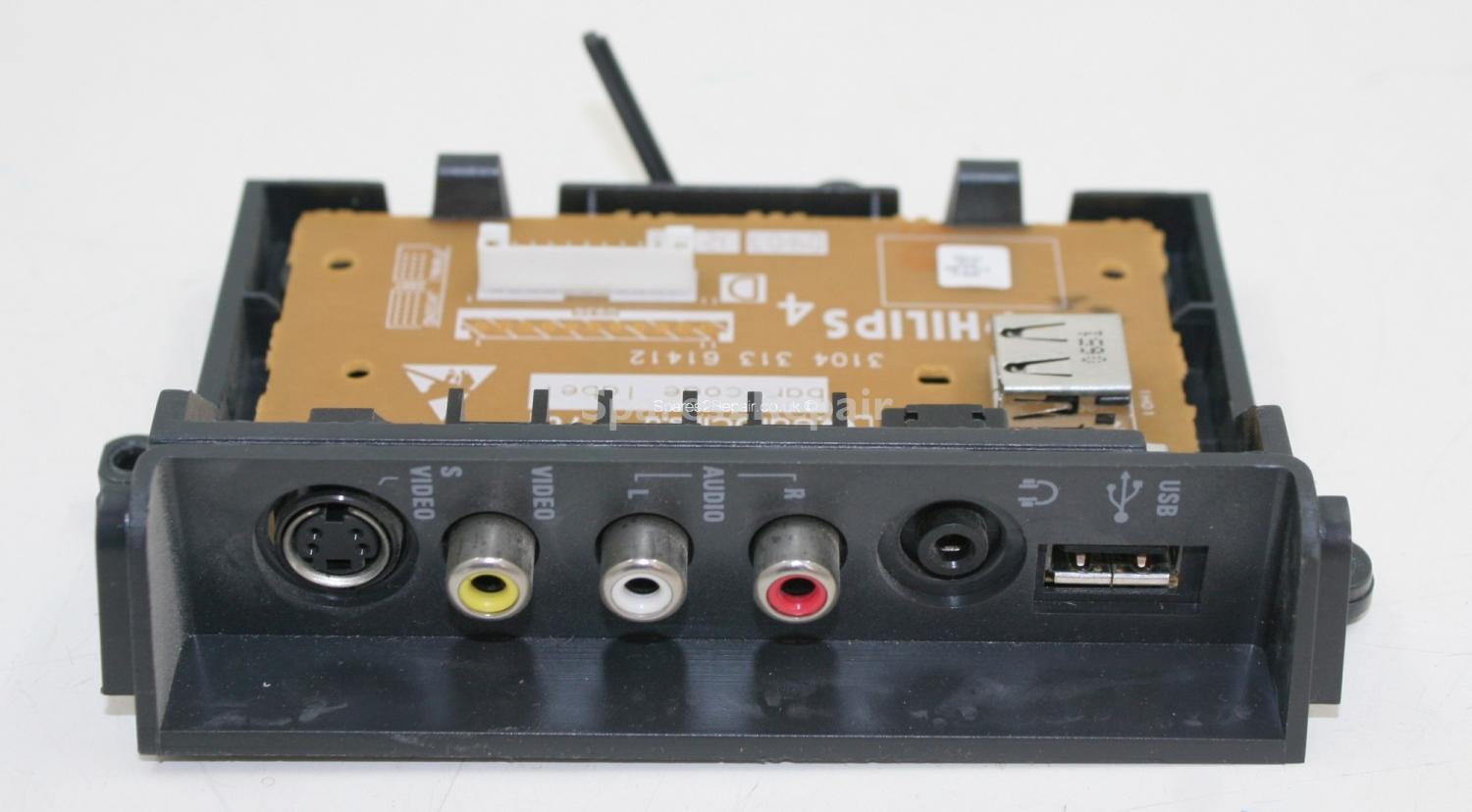 Philips 32PF9641D/10 - Side AV - 3104 313 61412 - 3104 328 47121