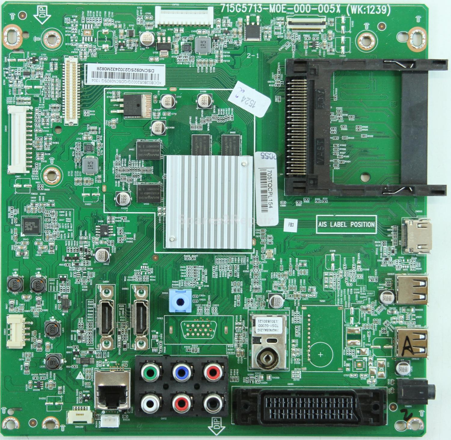 Philips 42PFL5008T/12 - Main AV - 715G5713-M0E-000-005X (WK:1239)