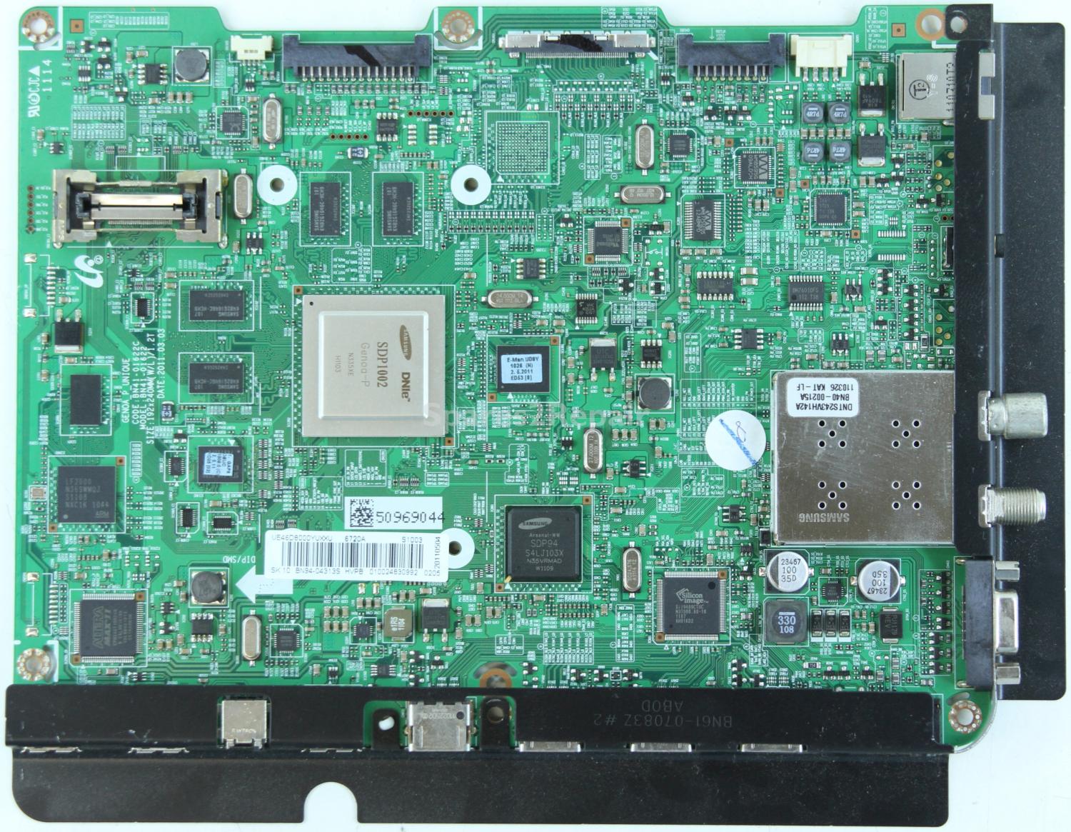 Samsung UE46D8000YU - Main AV - BN94-04313S - BN41-01622C - GENOA_P_UNIQUE