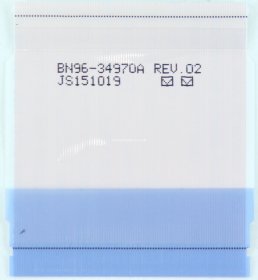 Samsung UE40JU6400 - T-Con to Screen Cable - BN96-34970A - REV.02