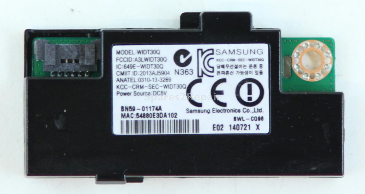 Samsung UE22H5600AK - Wifi Module - BN59-01174A - WIDT30Q - A3LWIDT30Q - 649E-WIDT30Q - 2013AJ5904