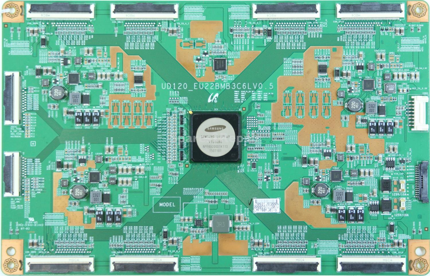 Samsung UE78HU8500 - T-Con - LJ94-30621J - UD120_EU22BMB3C6LV0.5