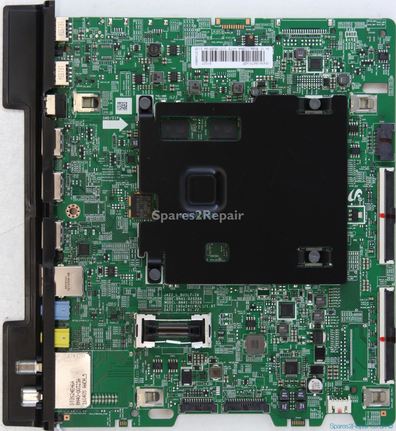 Samsung UE43KU6670U - Main AV - BN94-11054A - BN41-02528A - JAZZ_L_BUILT-IN