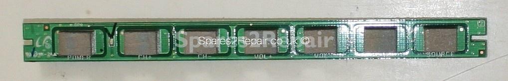 Samsung LE40A686M1F - Touch Buttons - BN41-01091A - Rev V0.1 - CT080509 - MODEL 630_TOUCH