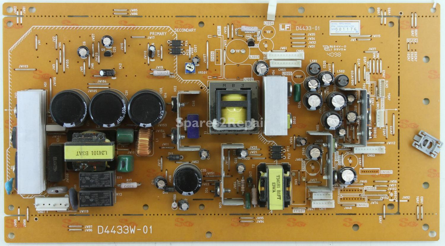 Sanyo CE30LD3-B - PSU - D4433W-01 - D4433-01