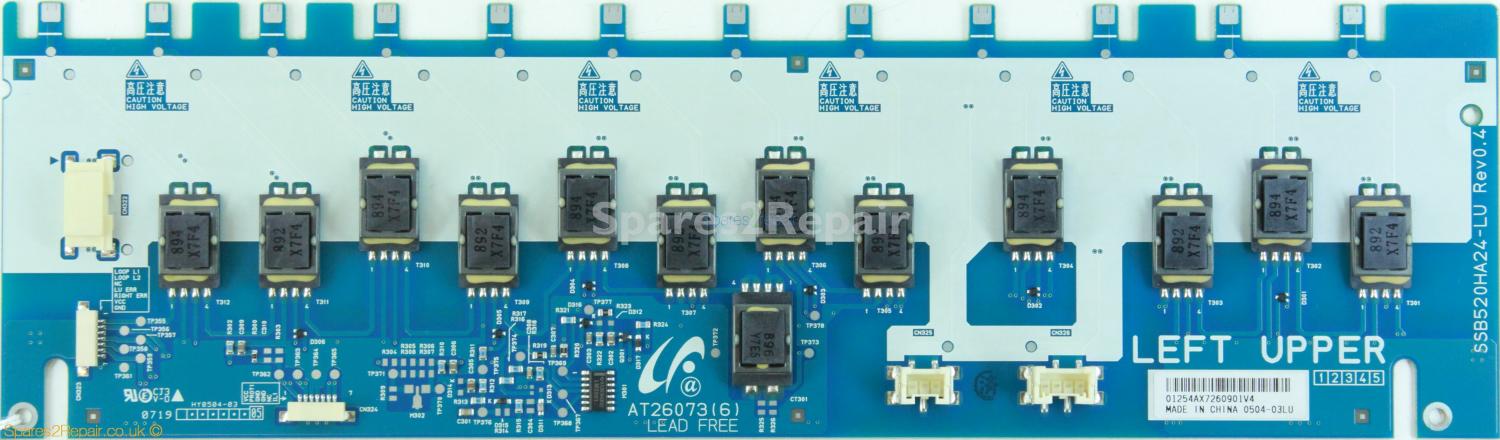 Sony KDL-52W3000 - Inverter - LJ97-01254A - Rev0.4 - SSB520HA24-LU