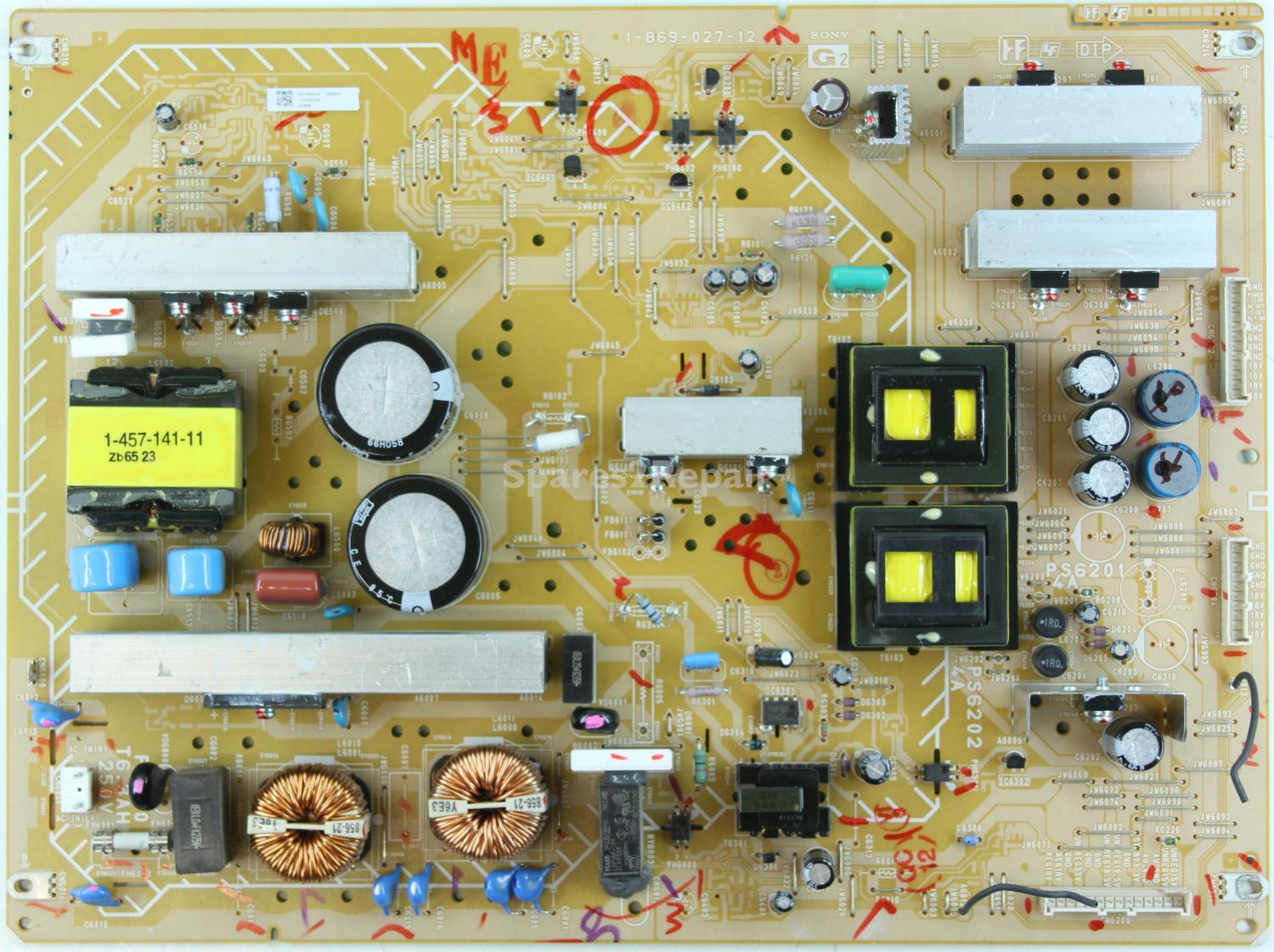 Sony KDL-40U2000 - Power Supply - 1-869-027-12 - A1169591D
