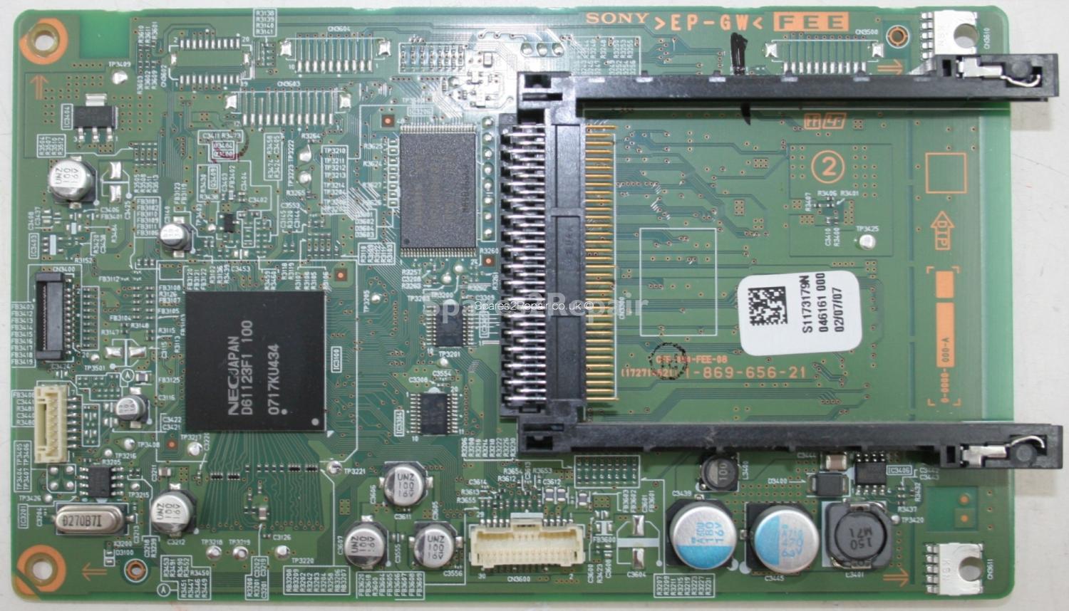 Sony KDL-46S2530 - Card Reader - 1-869-656-21 - 172714521
