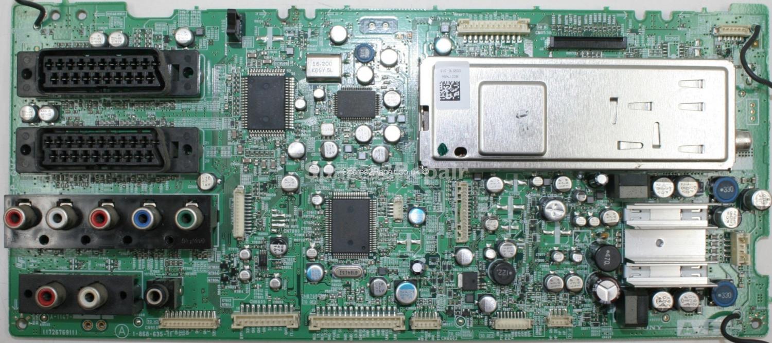 Sony KDL-S40A12U - Main AV - 1-868-635-11 - 172676911 - I8001746A