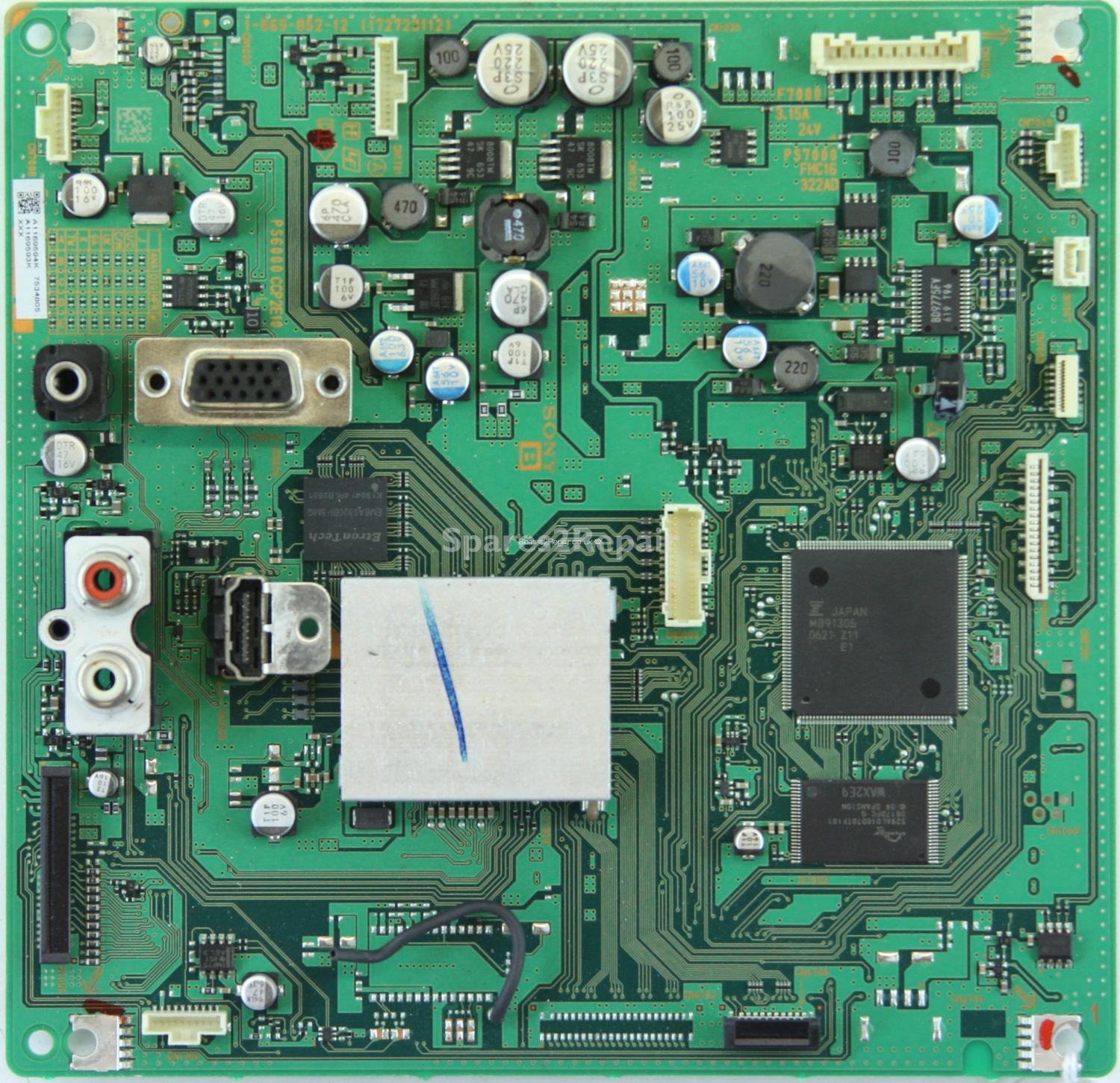 Sony KDL-26S2010 - HDMI - A1169594K - 1-869-852-12 - 172723112 - A1169593K