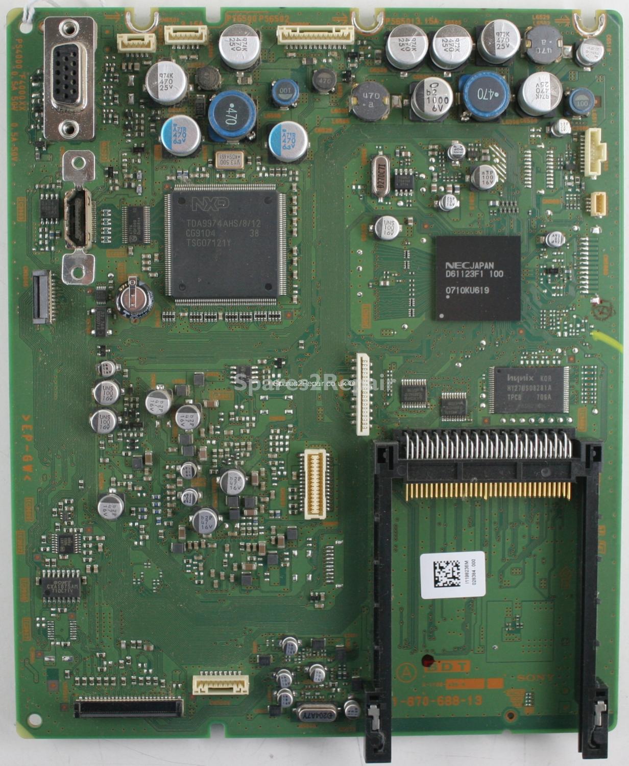 Sony KDL-40U2000 - Card Reader - 1-870-688-13 - A-1189-406-A - I1198236M