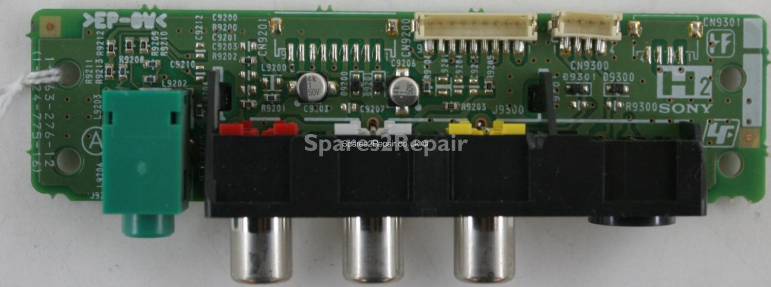 Sony KLV-27HR3 - Side AV - 1-863-276-12 - 1-724-775-16