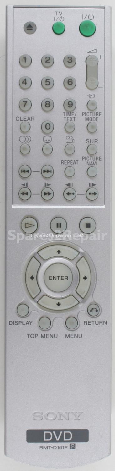 Sony RMT-D161P Remote Control (Original)