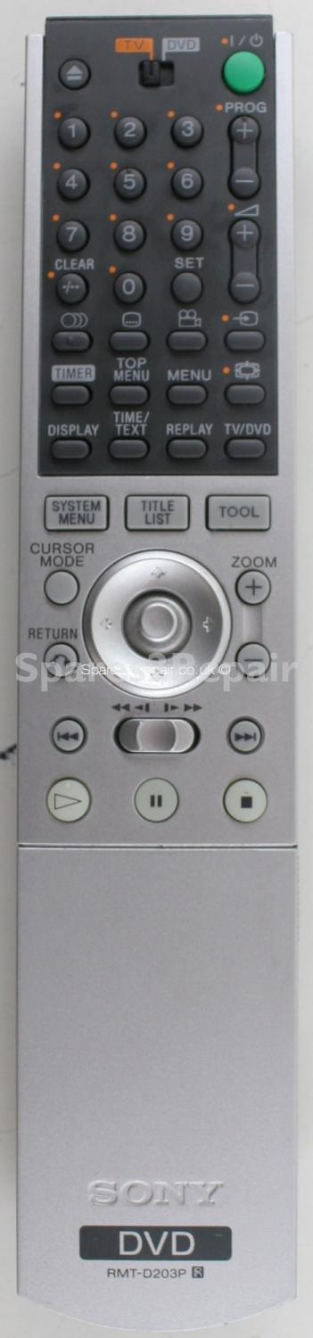 Sony RMT-D203P Remote Control (Original)