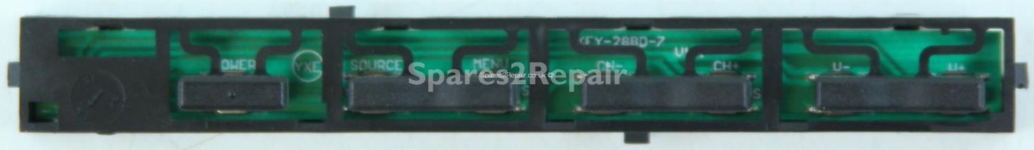 Technika 40F21B-FHD - Buttons - KEY-288D-7 - V1.1