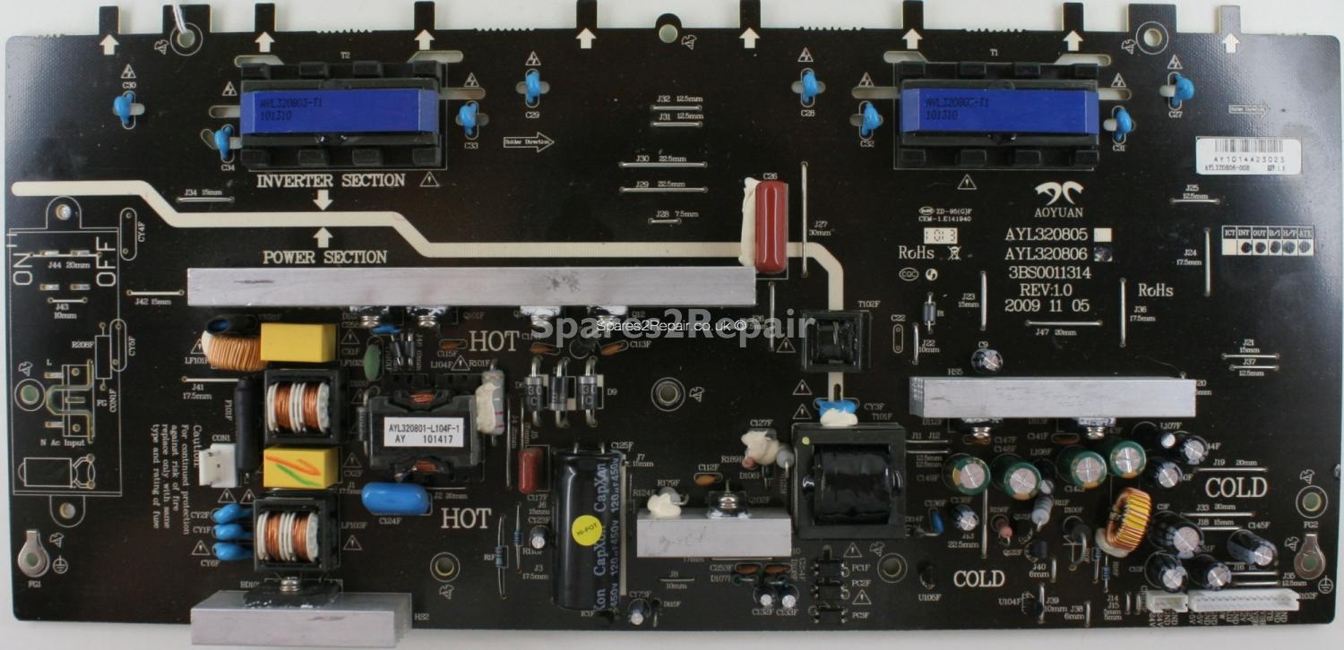 Tevion 43081 - Power Inverter - AYL320806 - 3BS0011314 - Rev 1.0