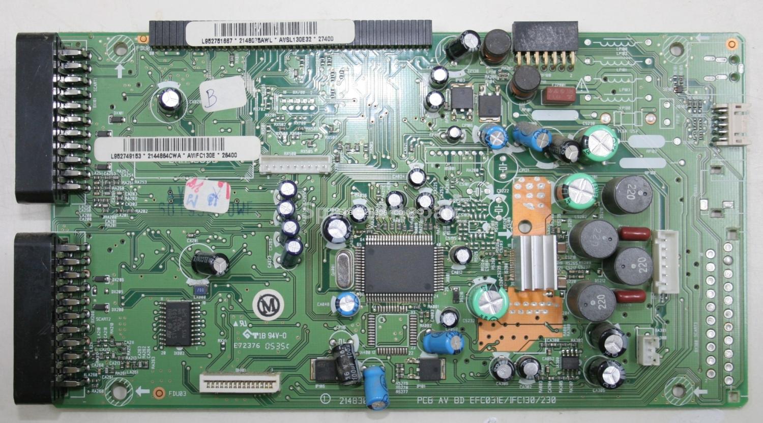 Thomson 32LB130S5 - Scarts - 21483090 - PCB AV BD EFC031E IFC130