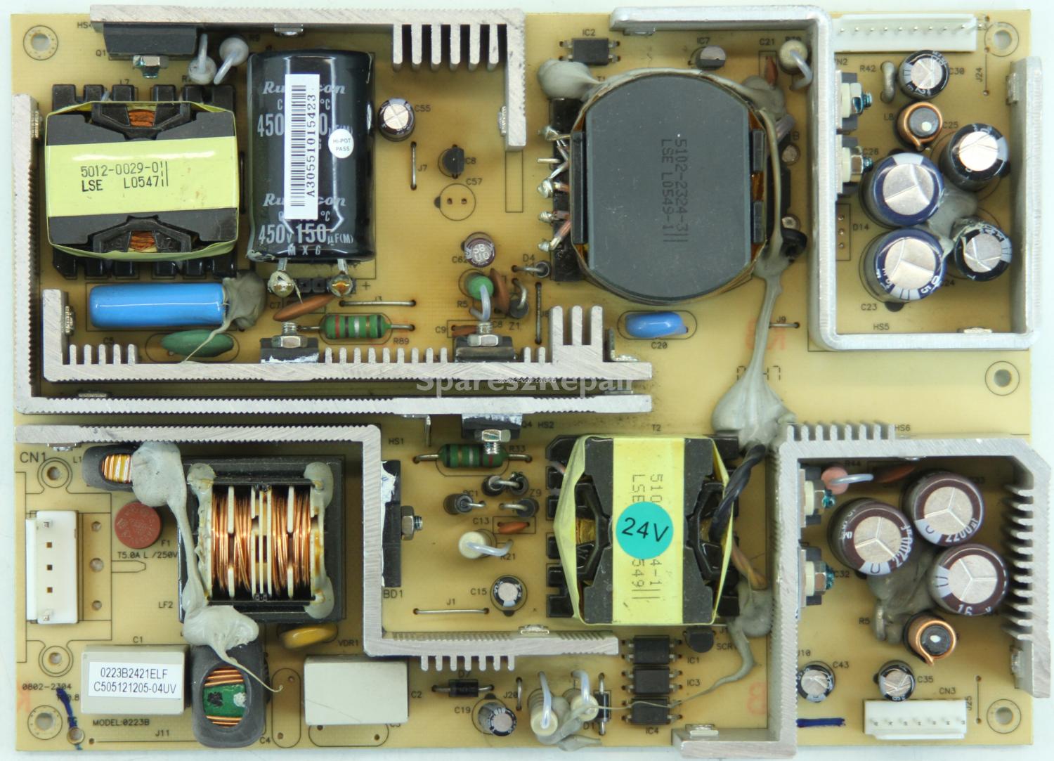 Toshiba 27WL46G - PSU - 0802-2304 R 0.8 - MODEL.0223B - 0223B241