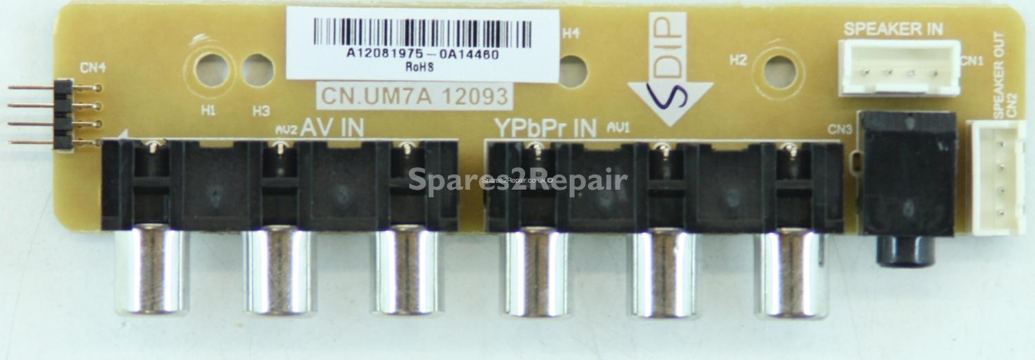 UMC 39/210G-GB-5B-FTCU-UK - AV Inputs - CN.UM7A 12093 - A12081975 - A12081984
