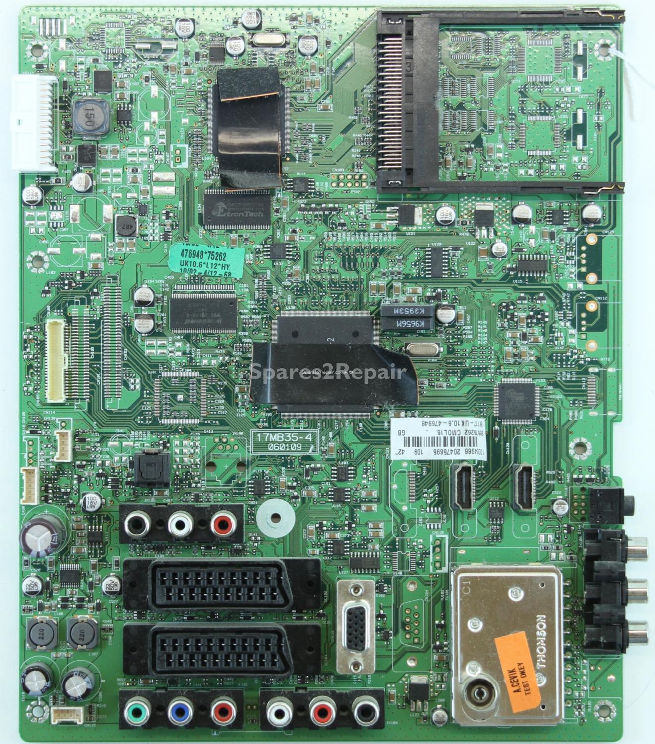 Xenius LCDX42WHD91 - Main AV - 20475695 - 17MB35-4 - 060109